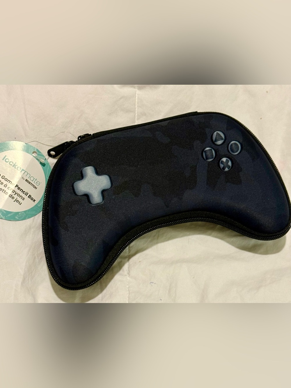 Storage Case Portable Dark Black Camo Gaming Controller Case Lockermate